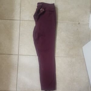 Old Navy Deep Red Pixie Pants